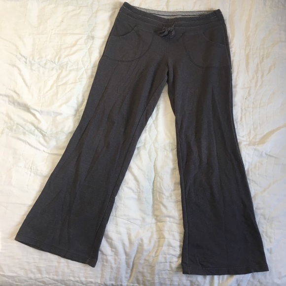 Ellen Tracy Gray Yoga Pants Sweatpants 